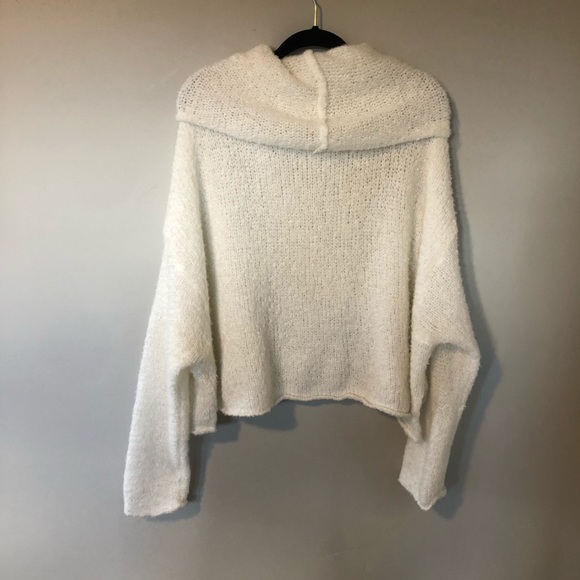 Free People BFF cowl neck sweater oversized - Picture 3 of 10